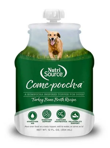 12/12oz Nutrisource Come-Pooch-A Turkey Broth Recipe - Health/First Aid